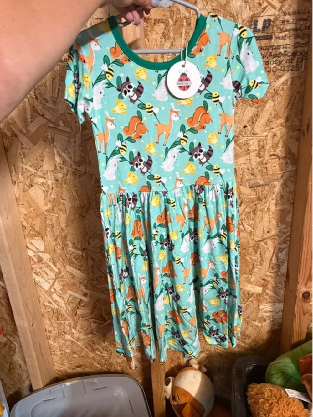 Bamboo Twirl Dress 7/8